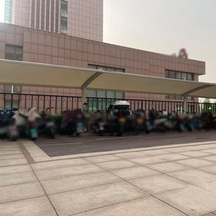 安陆市膜结构电动车棚