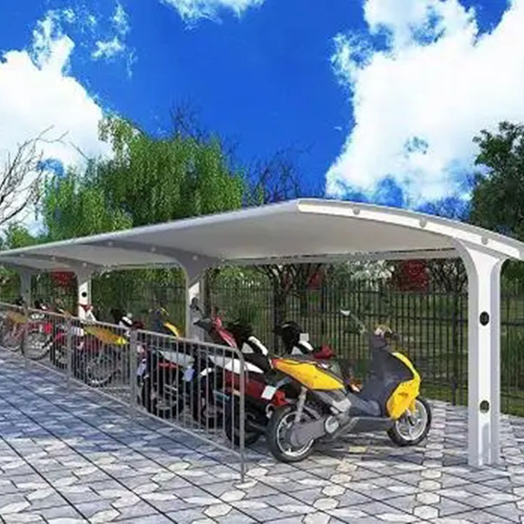 安陆市膜结构电动车棚